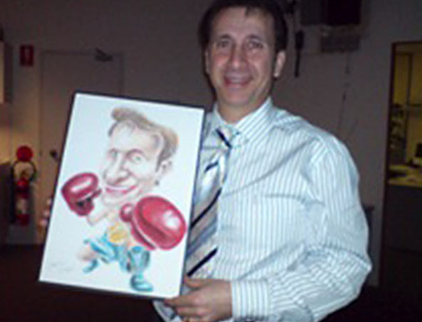 Perth Caricaturist - Henry Lam Caricatures - Cartoonist